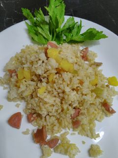 Foto resep Nasi goreng nanas