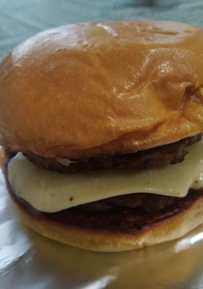 Una foto de Hamburguesa casera