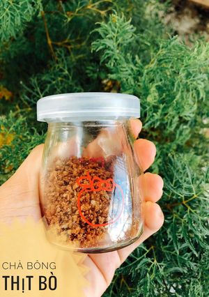 Hình của món Ăn dặm - Chà bông thịt bò.