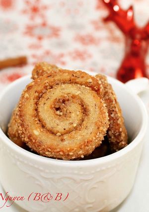 Hình của món Bánh quế cuộn.