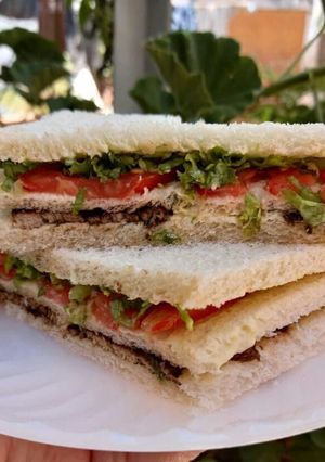 Una foto de Sándwich de Ternera