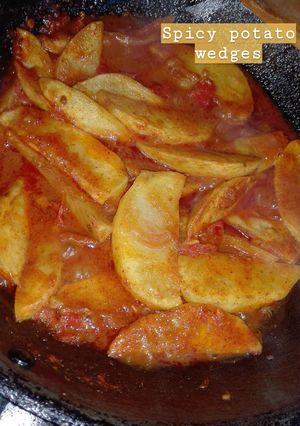 Foto resep Kentang wedges balado