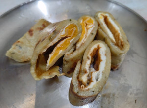 兒童餐系列 之豆漿蛋餅 的食譜成品照片
