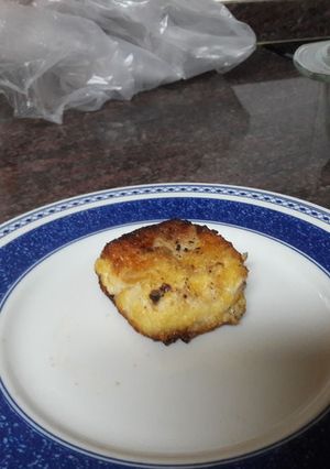 Una foto de Leche frita vegana
