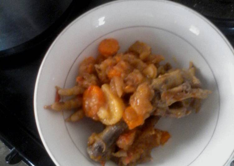 Step-by-Step Guide to Make Speedy Mahotwana (chicken feet)