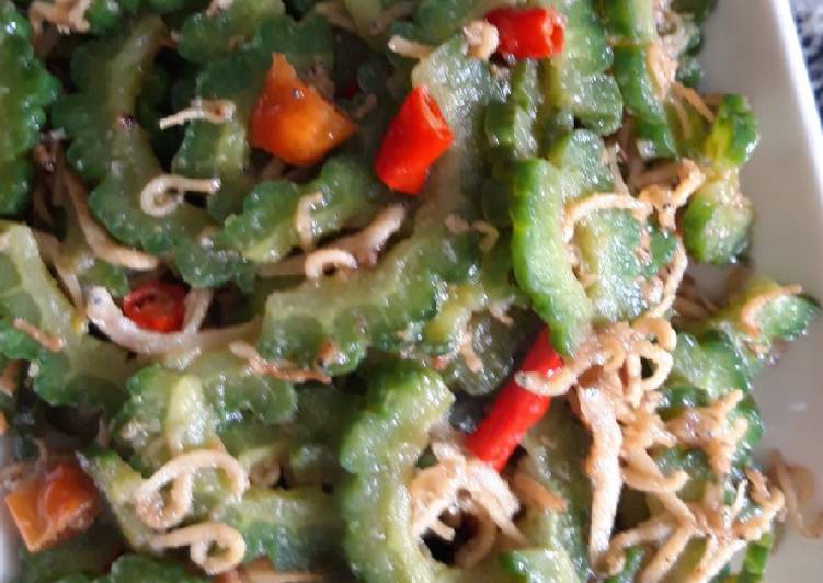 Resep Oceng teri pare, Bisa Manjain Lidah