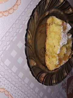 O poză a rețetei Prăjitură rapidă cu mere.