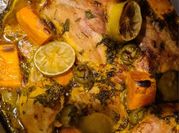 A picture of salt chicken marinade