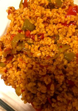 صورة لوصفة برغل ببندورة 🍅