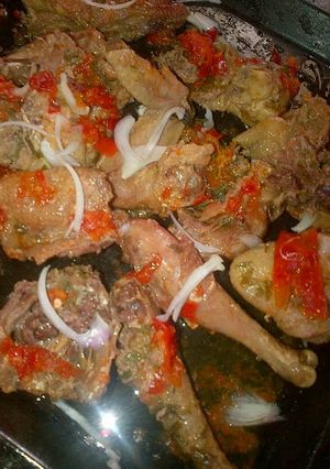 A picture of Pepper chicken.