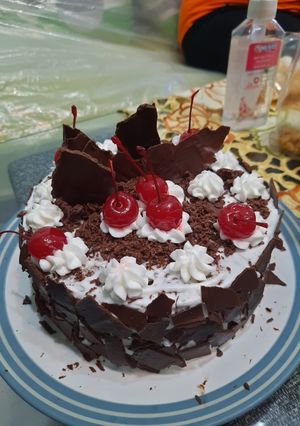 Foto resep Black forest cake