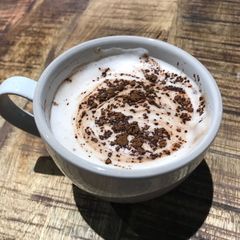 A picture of Hot Chocolate (No refined sugar).
