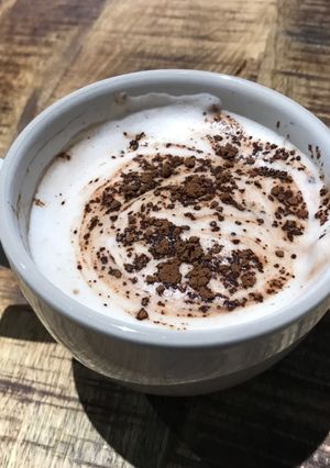 A picture of Hot Chocolate (No refined sugar).