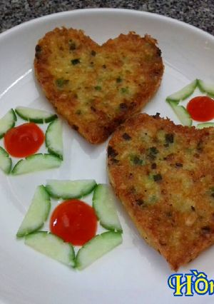 Hình của món Chả Bắp Trứng.