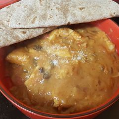 A picture of My Coconut Curried Chicken 💜.
