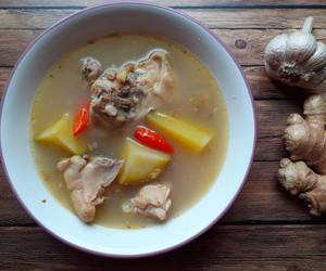 Resep Populer Sup Ayam Jahe Enak Bergizi