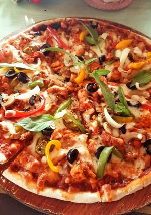 A picture of Tawa PIZZA #cookpadramadan.