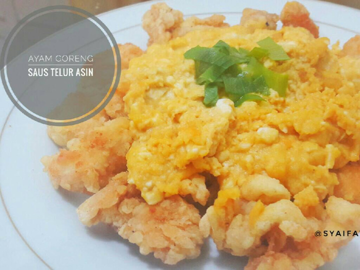 Resep: Ayam Goreng Saus Telur Asin Farah Quinn