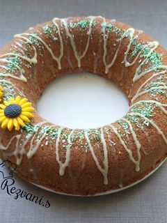 عکسی از دستور کیک نارگیلی