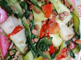 Pokcoy tumis tauco