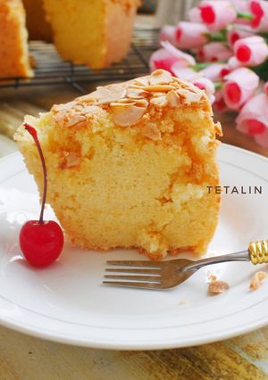 Foto resep Bolu Keju Almond