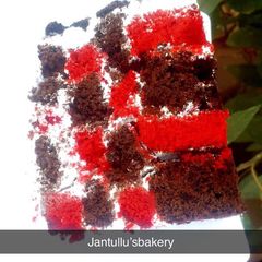 A picture of Checkerboard cake.