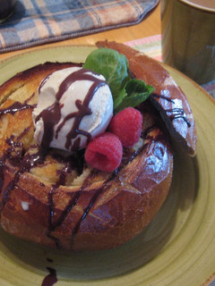 A picture of Honey Toast.