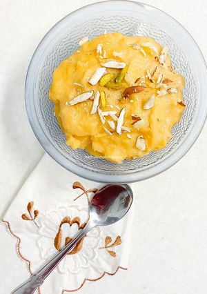 A picture of Watermelon Rind Halwa.