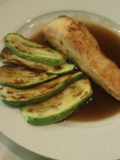 Una foto de Salmón Teriyaki