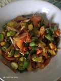 Oseng petai sederhana