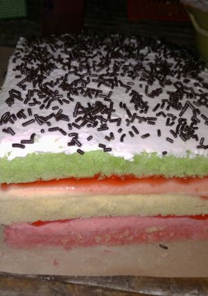 Foto resep Cake Kukus Lapis, Super Lembut