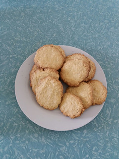 Una foto de Galletas de avena y coco