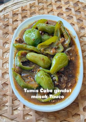 Foto resep Tumis Cabe Gendot masak Tauco