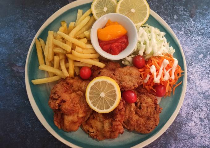 Fried Chicken Steak