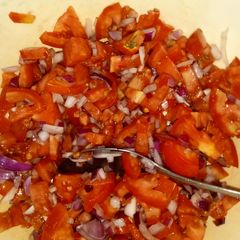 A picture of Kachumbari #theme challenge.