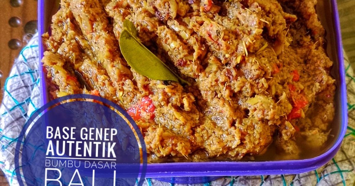 648. Base Genep Autentik (Bumbu Dasar Masakan Bali)