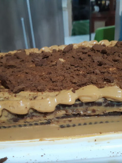 Una foto de Chocotorta