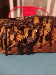 Una foto de Bizcocho de chocolate y Baileys