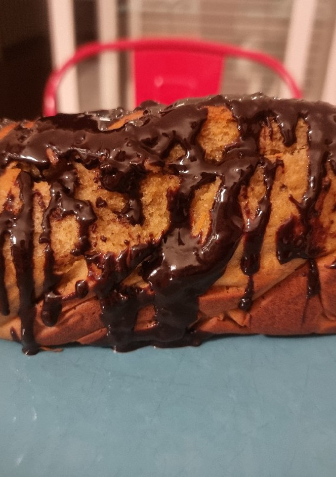 Una foto de Bizcocho de chocolate y Baileys