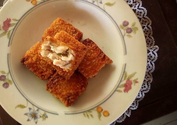Nugget Ayam Roti Tawar Mayones