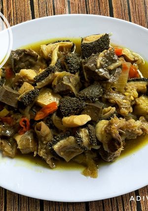 Foto resep Goreng Asem Jeroan
