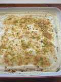 Tarta de galletas, nata y lima