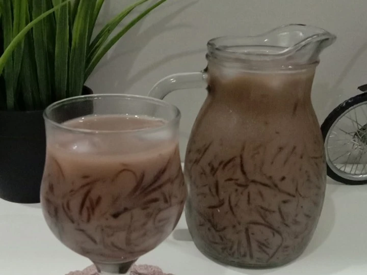 Langkah Mudah untuk Membuat Resep Es capcin /cappucino cincau yang Lezat Anti Ribet, Mantap Sekali