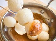 Gambar cimol bumbu kacang