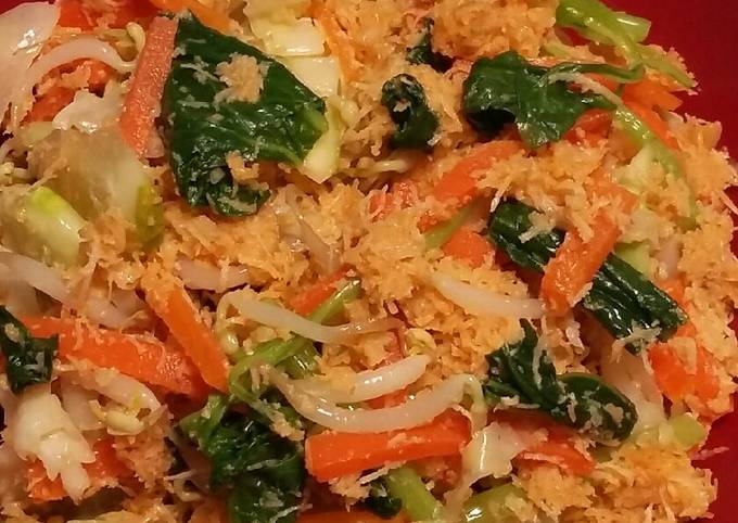 Resep: Urap Sayuran Bumbu Tumis Kekinian