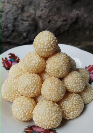 Foto resep Onde-Onde Kacang Hijau