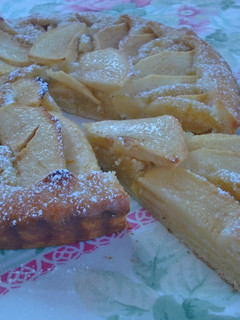 Foto de Tarte de Amêndoa e Maçã