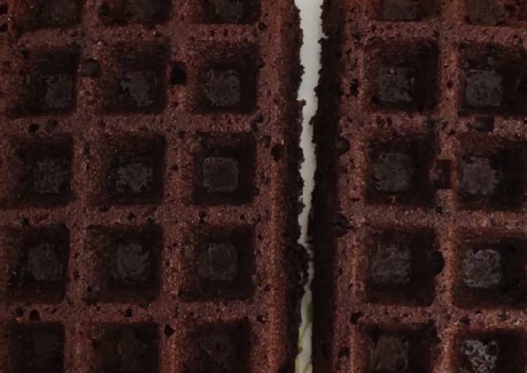 Simple Way to Make Ultimate Chocolate waffle