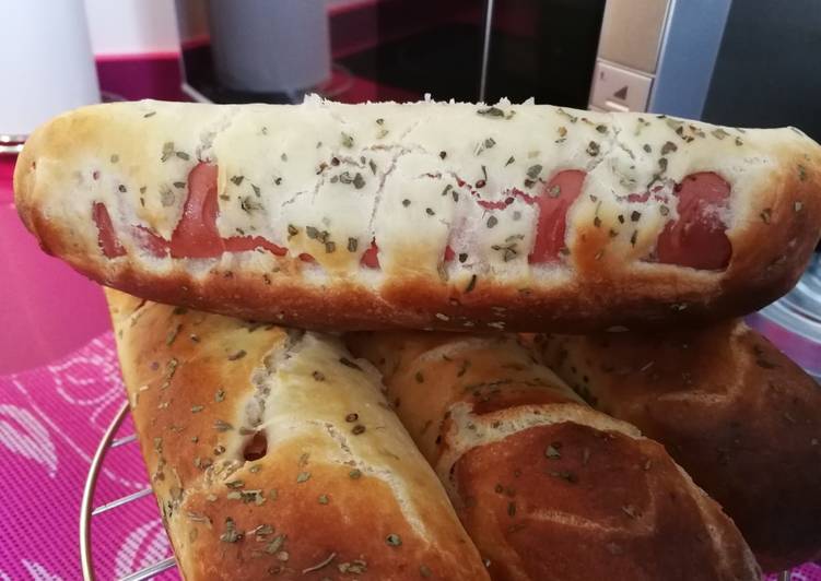 Baguettes en panificadora