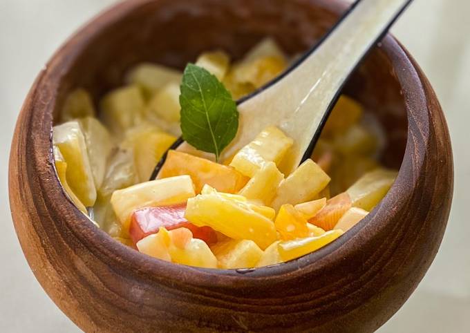 Resipi Salad Buah Dalam Tin Oleh Minsha Cookpad